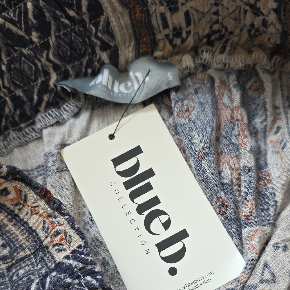 NWT Boho Wide Leg Pants Size Small - Picture 6 of 6